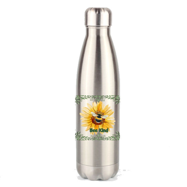 Bumble Bee and Sunflower Travel Mug Thumbnail