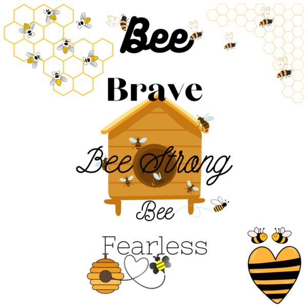 Bee Brave Bee Strong Bee Fearless Thumbnail