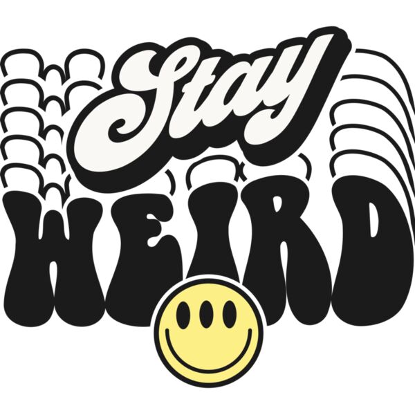 Stay weird SVG Thumbnail