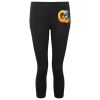 Women's TriDri® recycled performance leggings 3/4 length Thumbnail